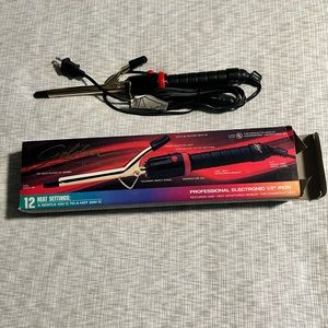 Golden Touch Professional Electronic  1/2” Curling Iron 24K‎ Gold-plated Barrel